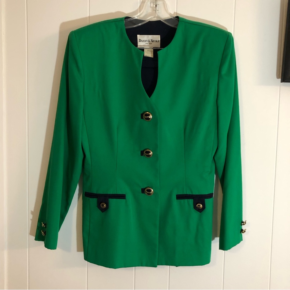 Danny & Nicole New York Vintage Blazer/Skirt Suit Size 8
